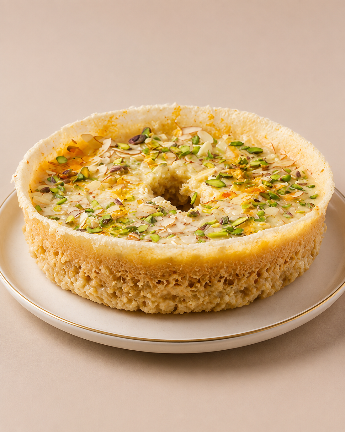 Small Malai Ghevar