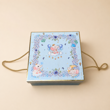 Pastel Elephant Baby Gift Box