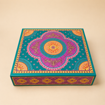 Turquoise Ornamental Gift Box