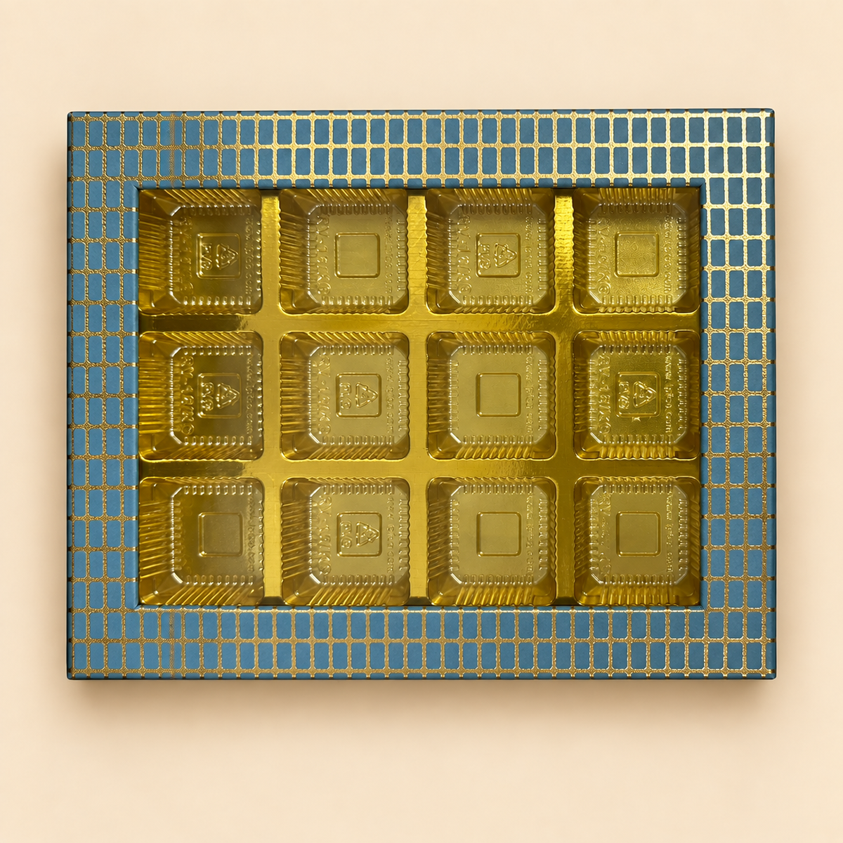 The Pearl Edit (Blue) | 12 Cavity Box