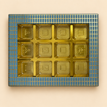 The Pearl Edit (Blue) | 12 Cavity Box