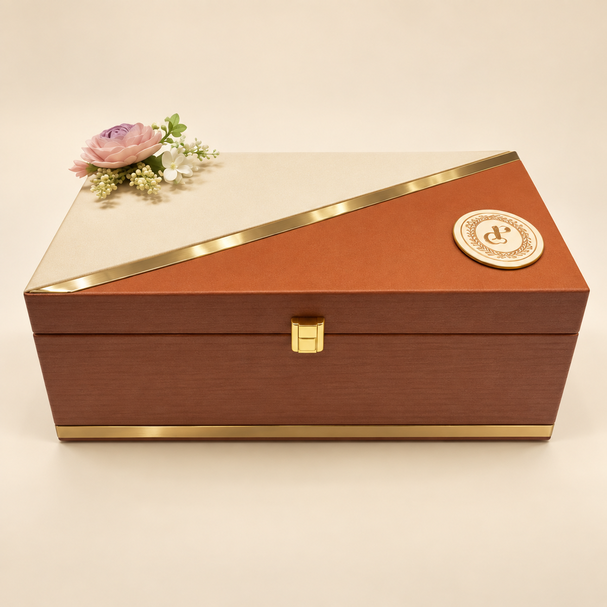 Brown Gift Chest