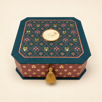 Ornate Teal Gift Box