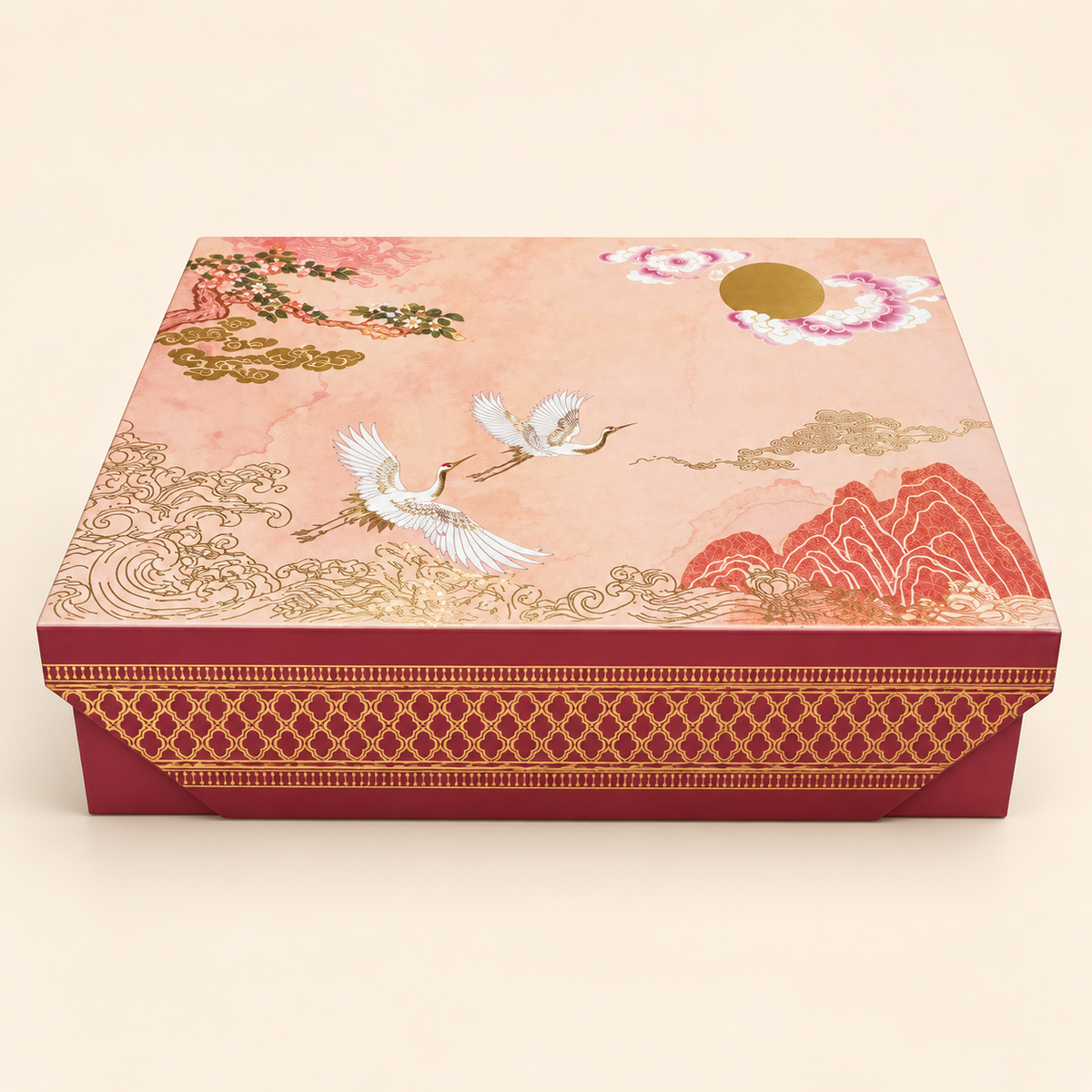 Magenta Botanical Gift Box