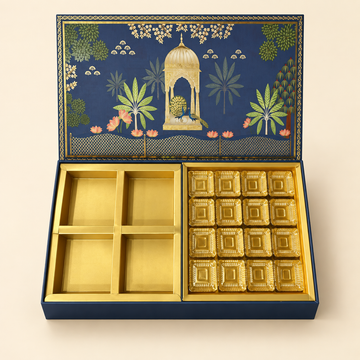 16 Cavity Navy Box