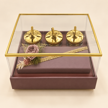 Mauve Hamper