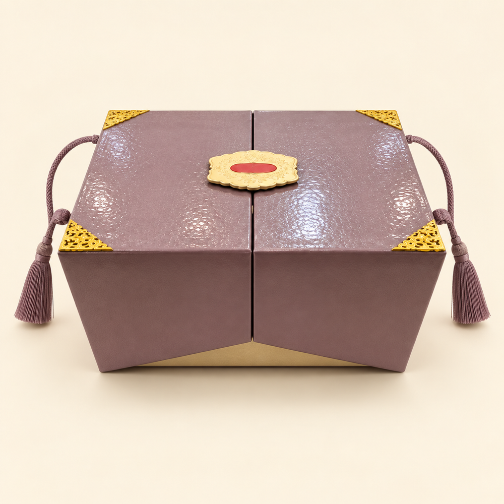 Ornate Mauve Gift Box