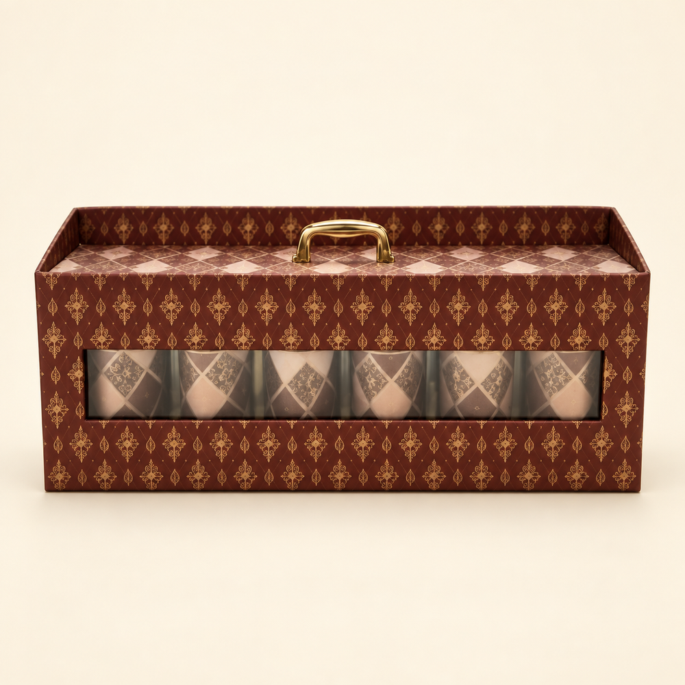 Maroon Gift Carrier