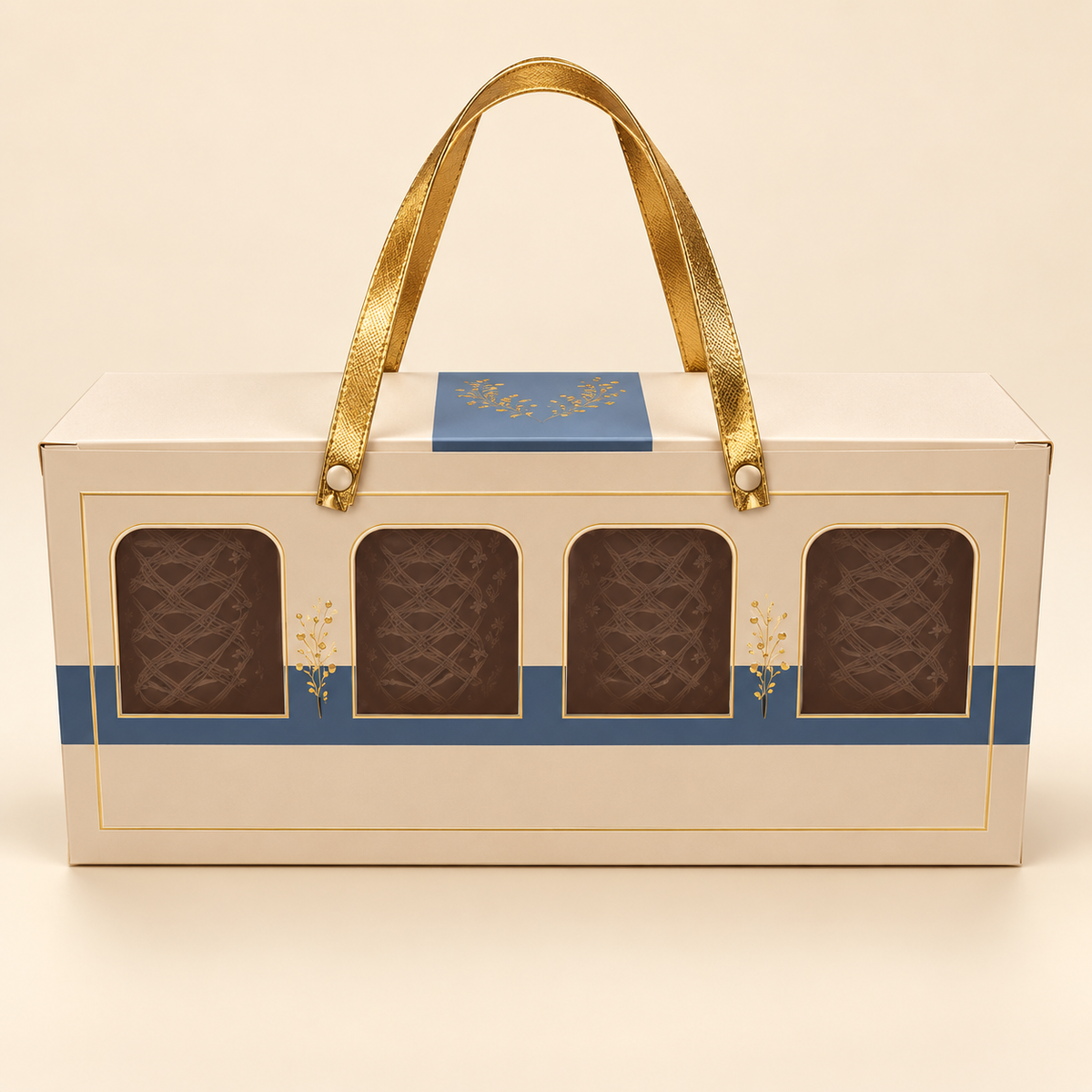 Cream Gift Carrier