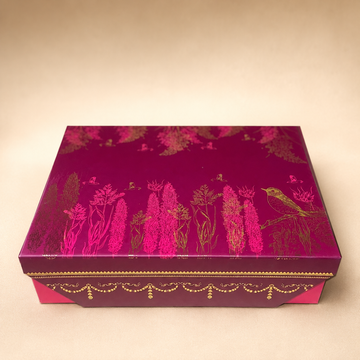 Magenta Botanical Gift Box