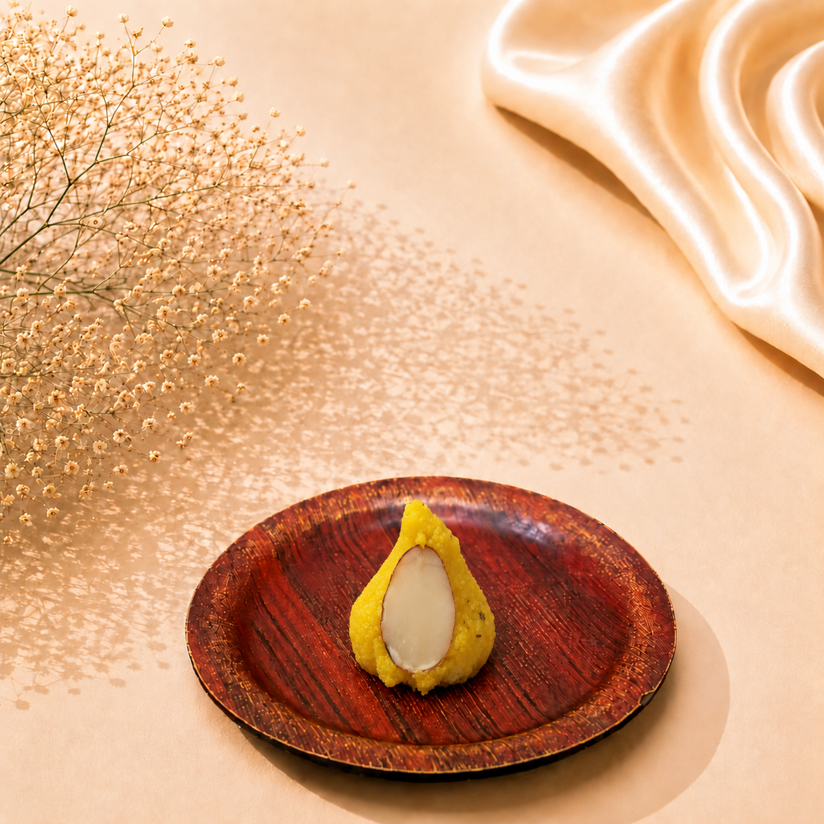 Kesar Badam Peda Modak