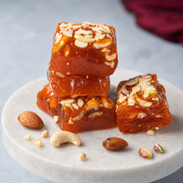 Orange Badami Halwa