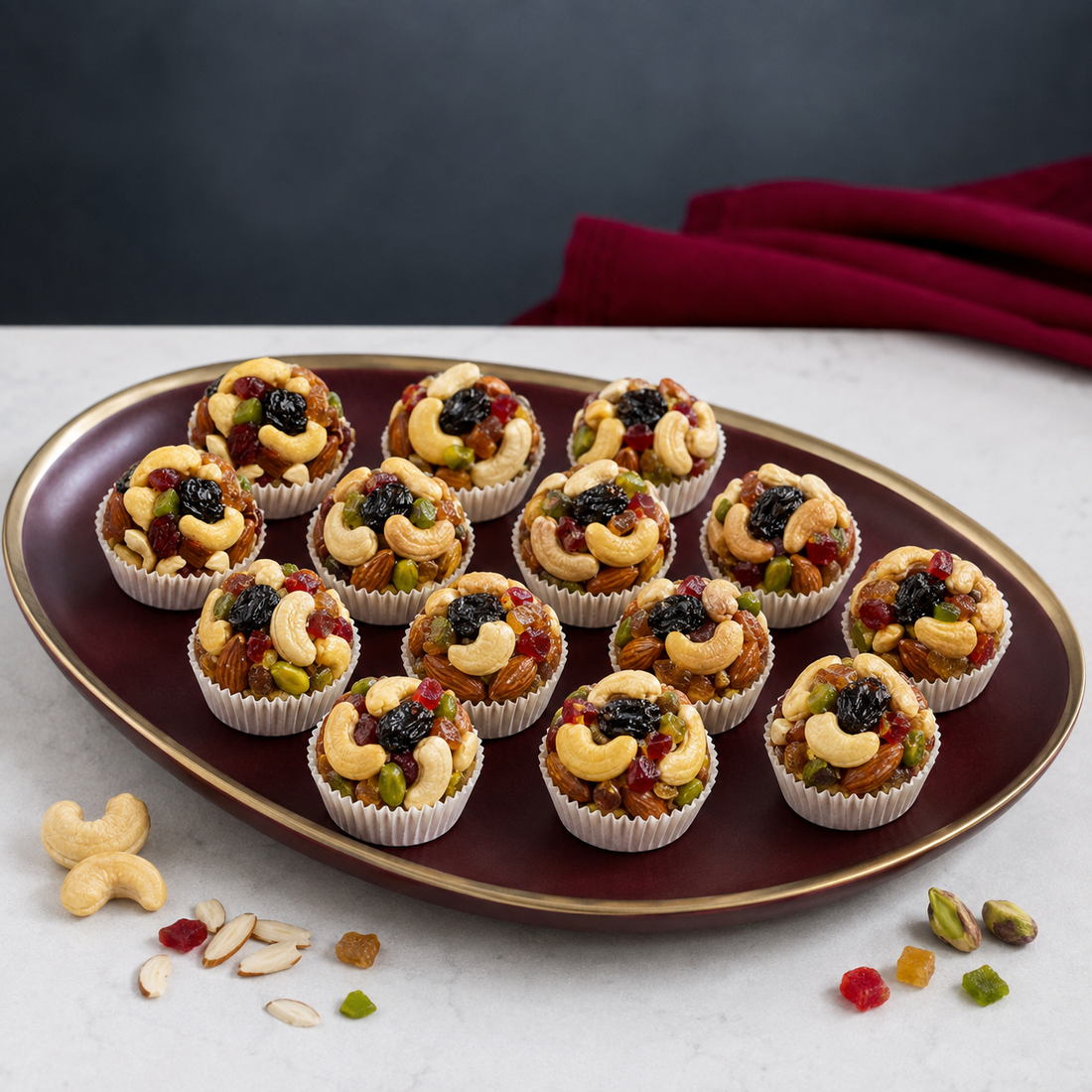 Sugar Free Mix Fruit Laddu