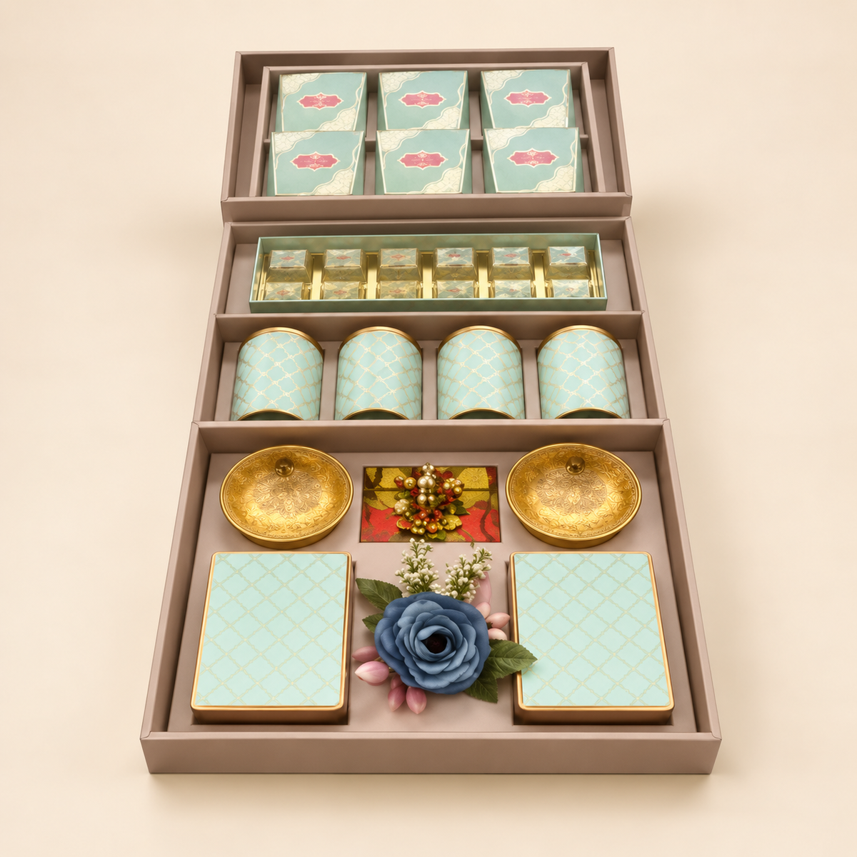 Ornate Mauve Gift Box