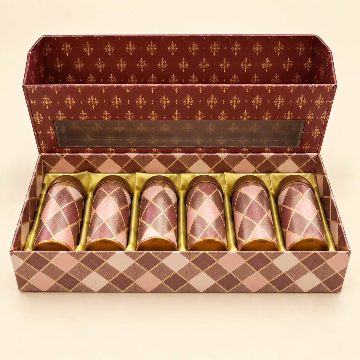 Maroon Gift Carrier