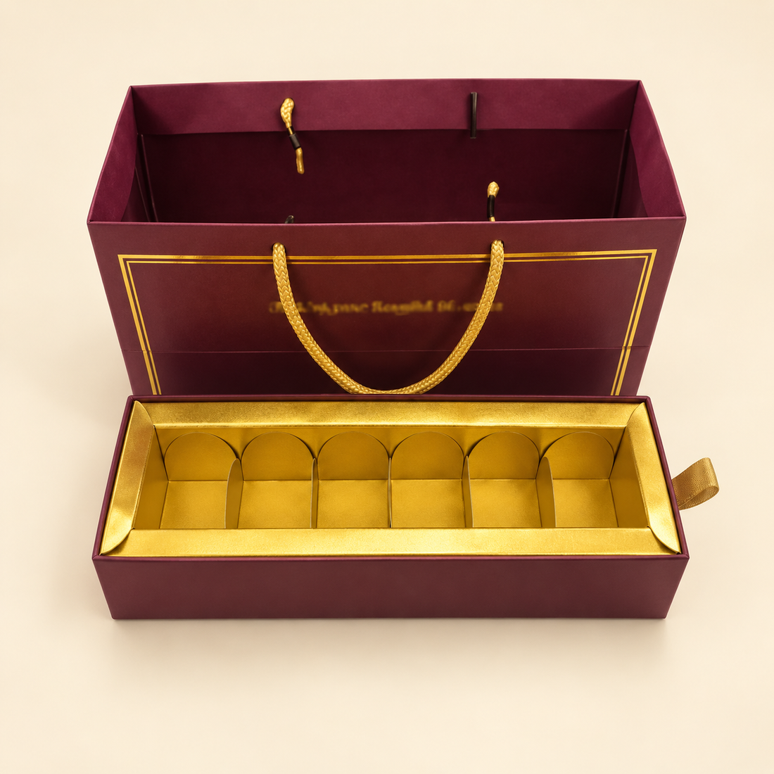 Maroon Cavity Hamper