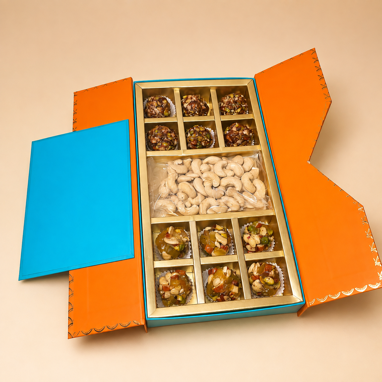 Vibrant Orange Box