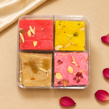 Special Assorted Ice Halwa - (Rose, Anjeer, Pineapple, Maharaja) -250g