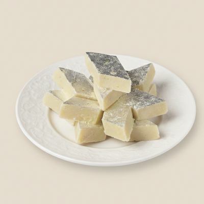 White Mawa Barfi