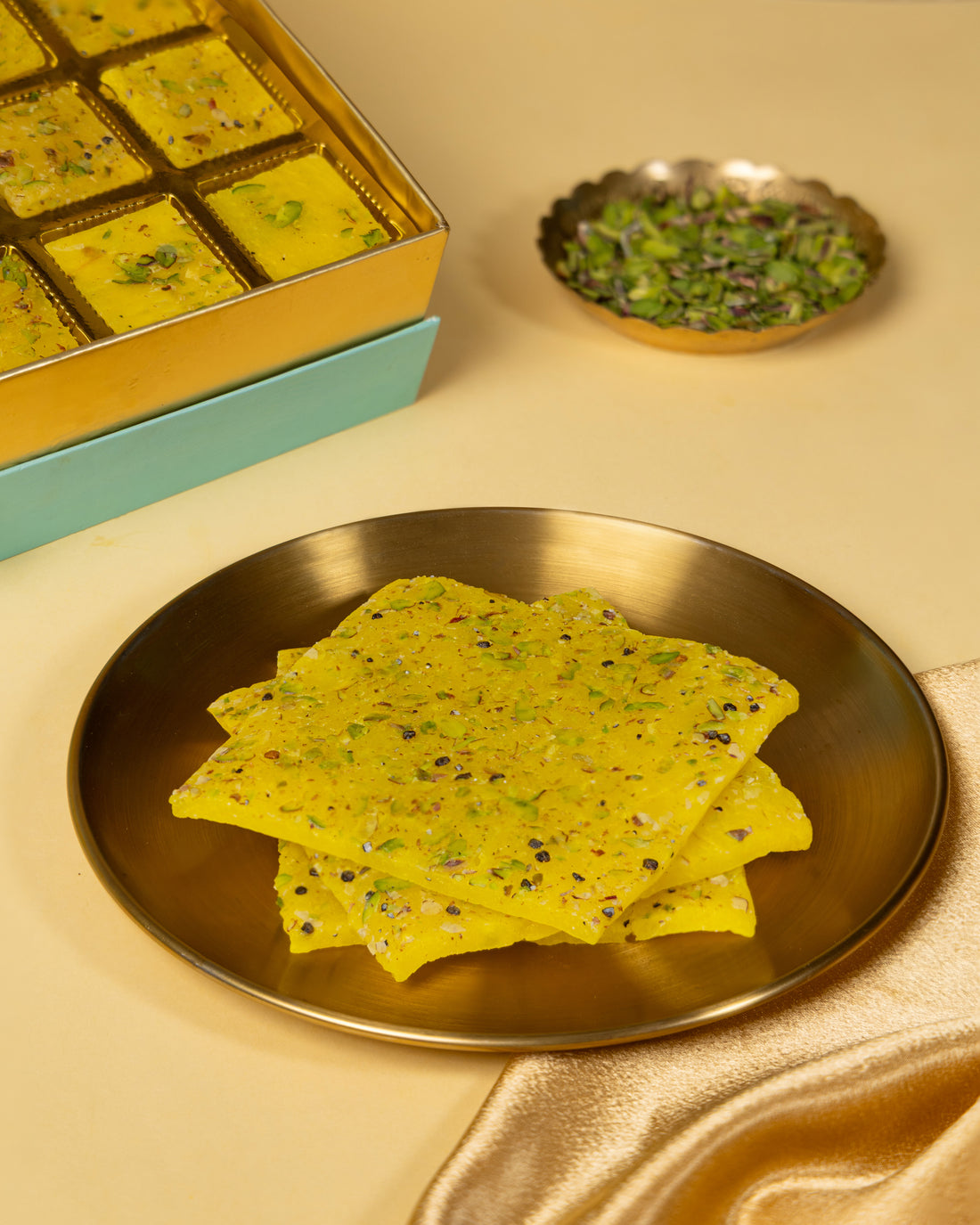 Special Kesar Golden Ice Halwa Gift Box