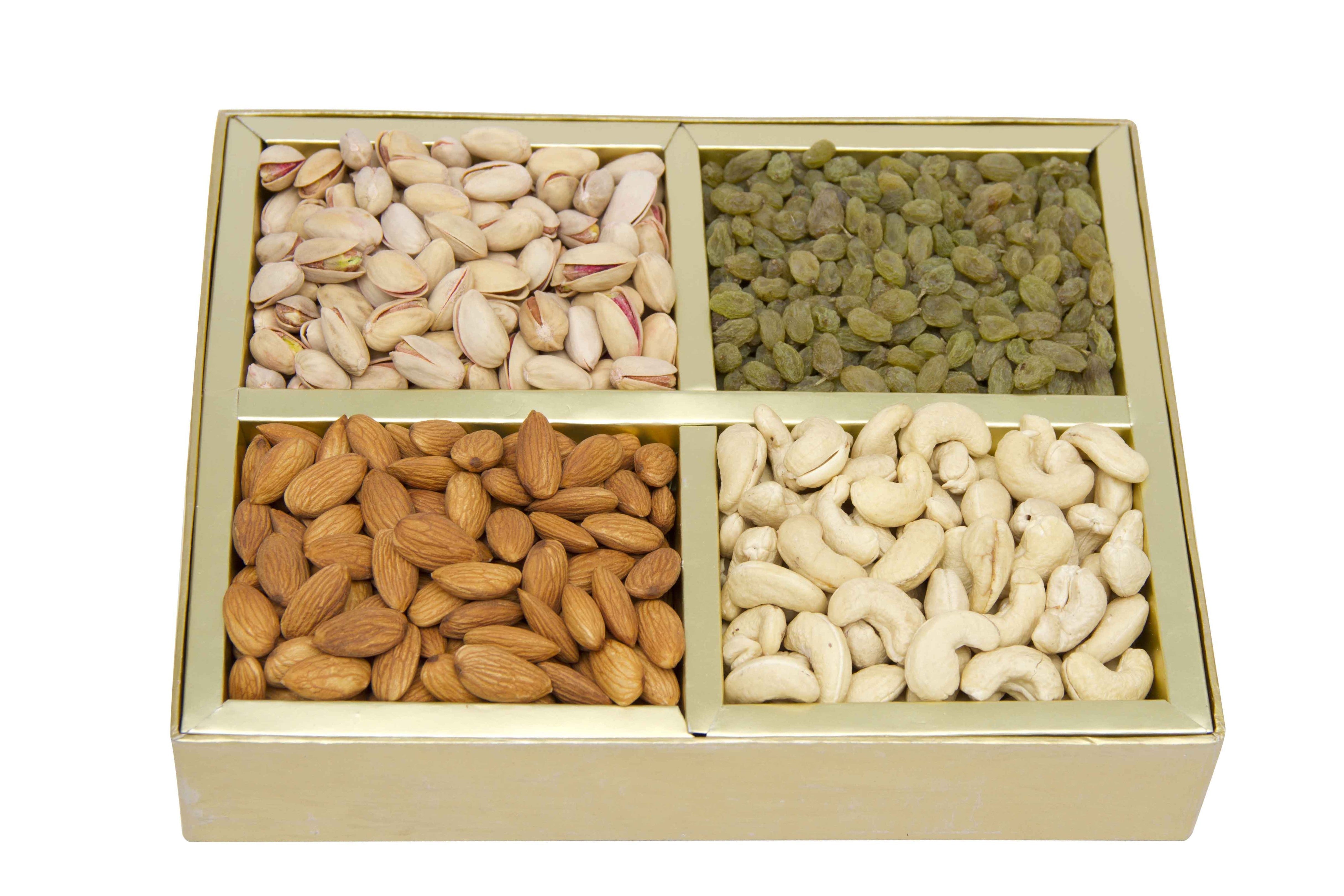 Dry Fruit Box – 4QTY (100GM EACH)