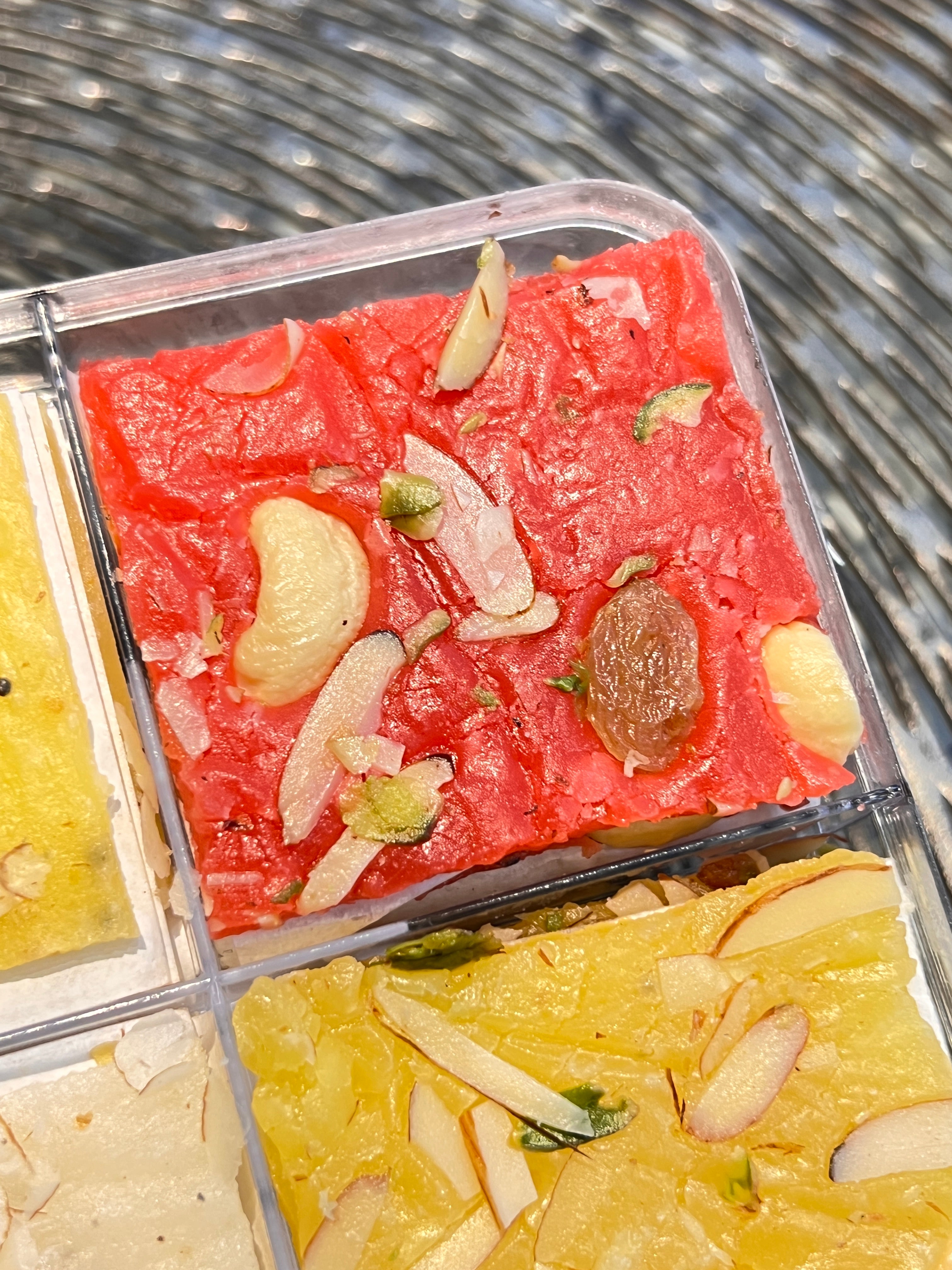 Assorted Ice Halva - (Bombay White, Bombay Yellow, Pineapple, Maharaja) -250g