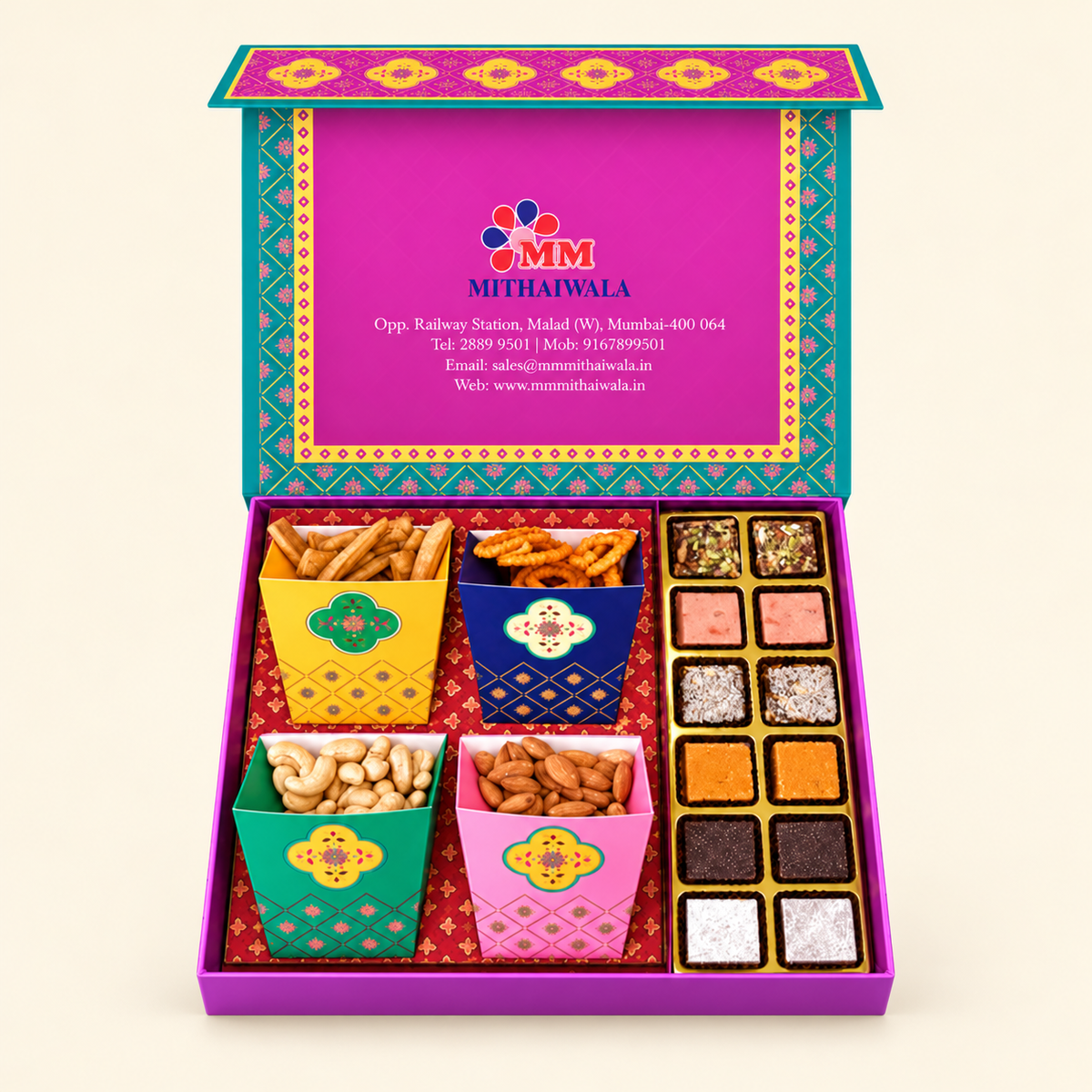 Turquoise Ornamental Gift Box
