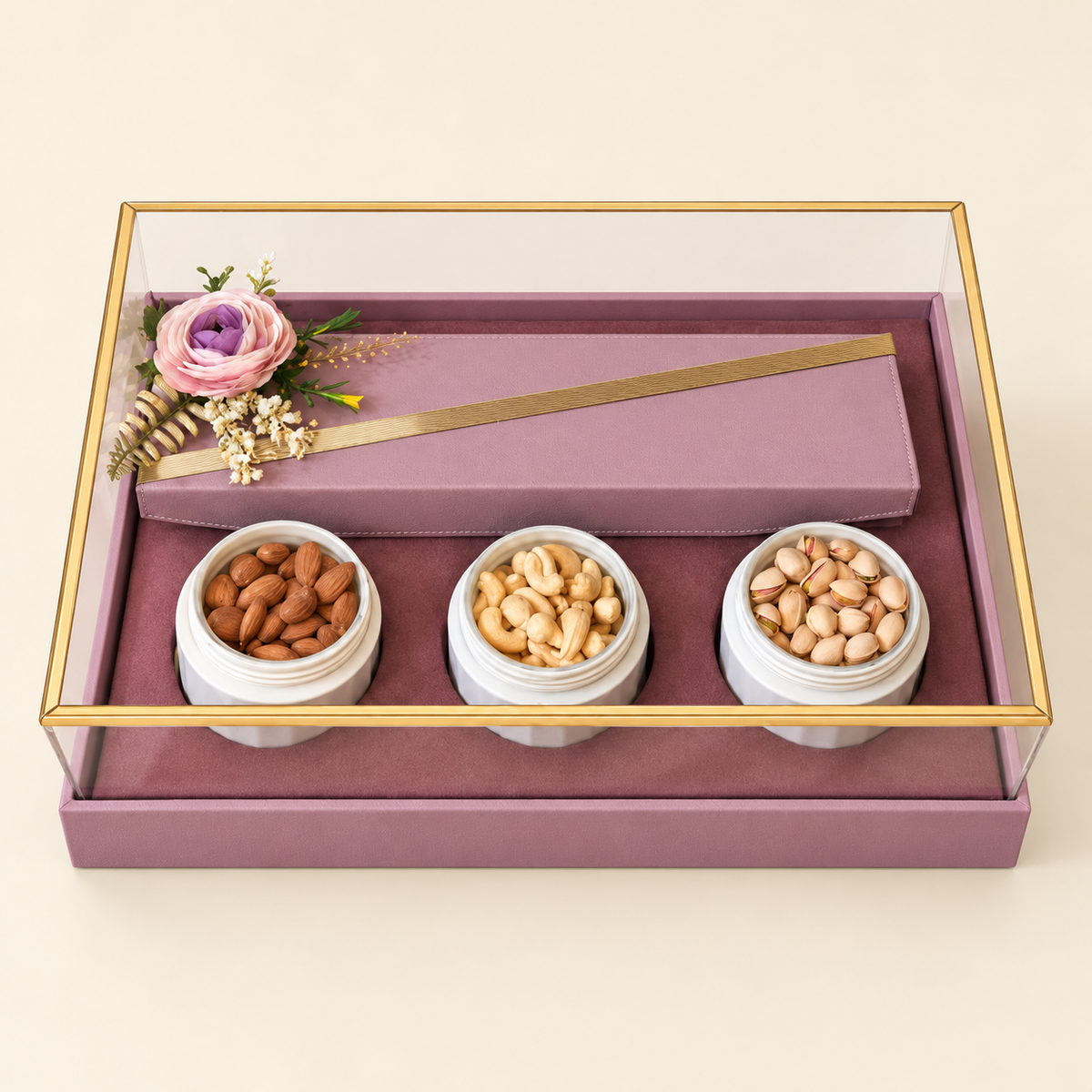 Mauve Hamper