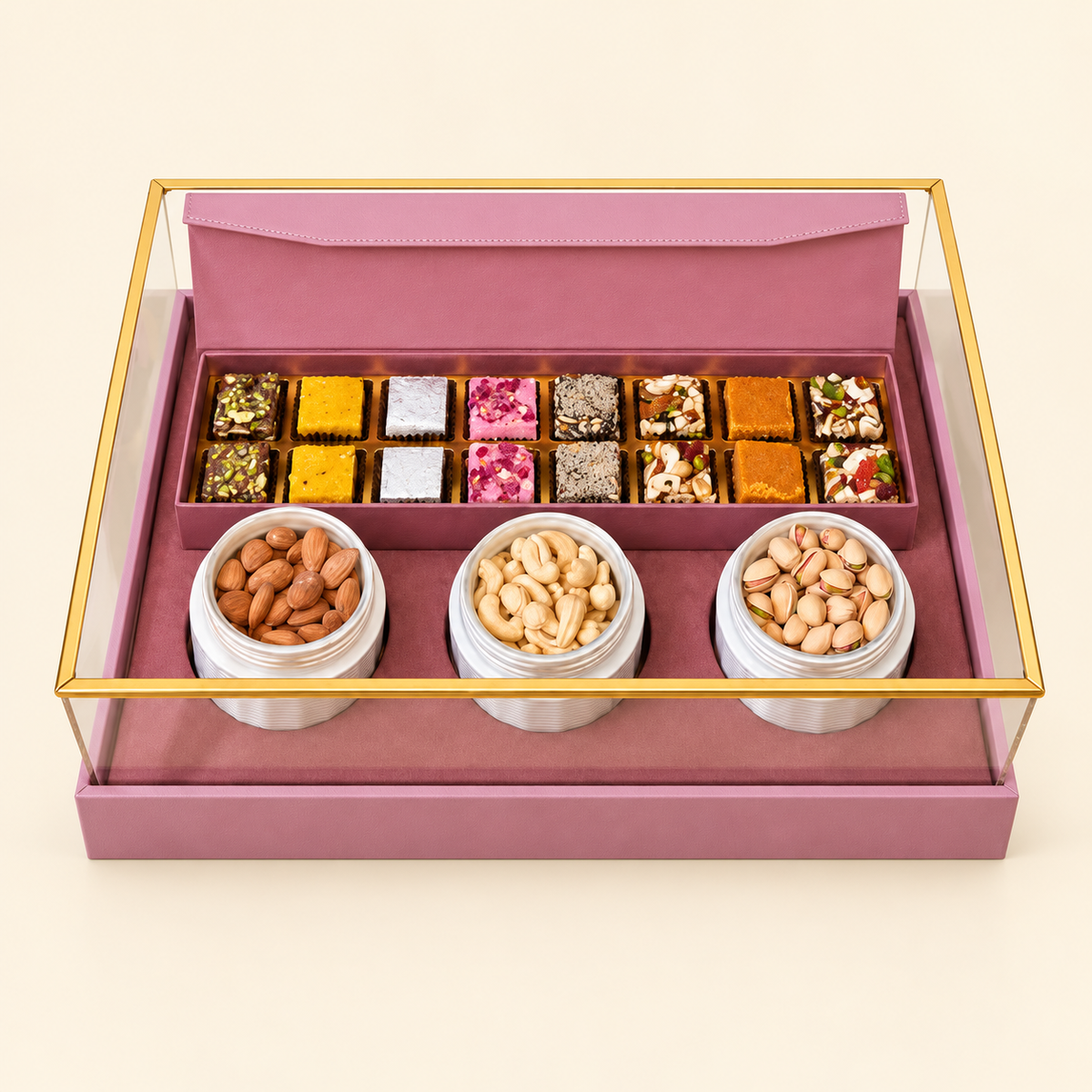 Mauve Hamper