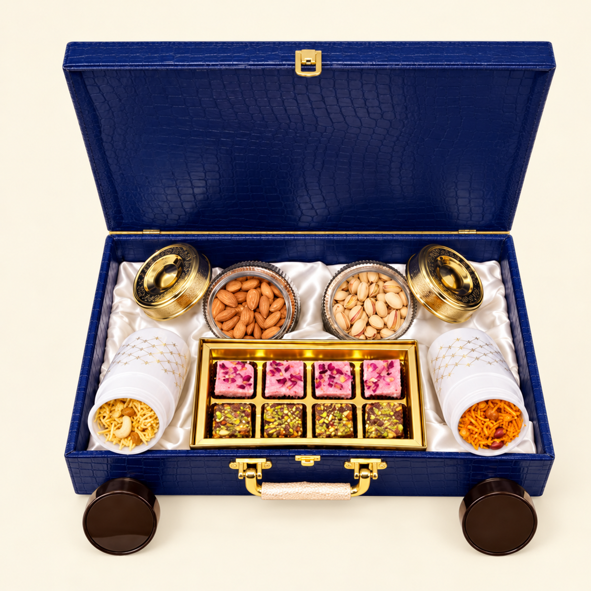 Navy Blue Presentation Chest