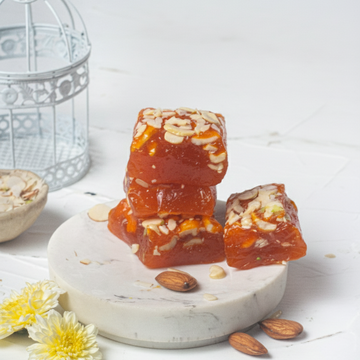 Orange Badami Halwa