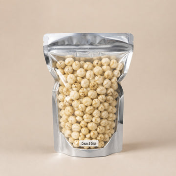 Cream and Onion Makhana Pouch