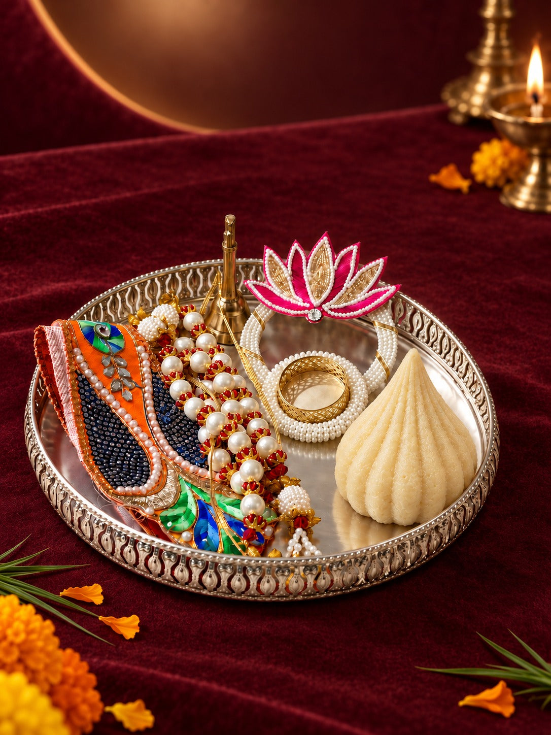Ganpati Shringar Thali
