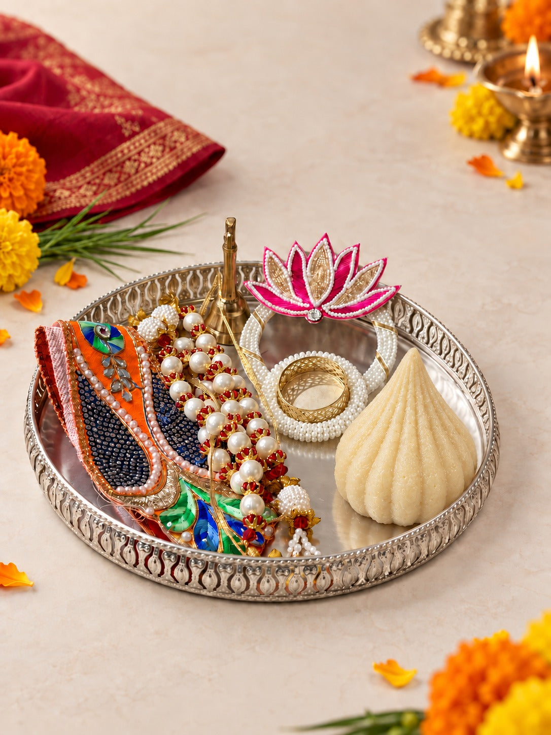 Ganpati Shringar Thali
