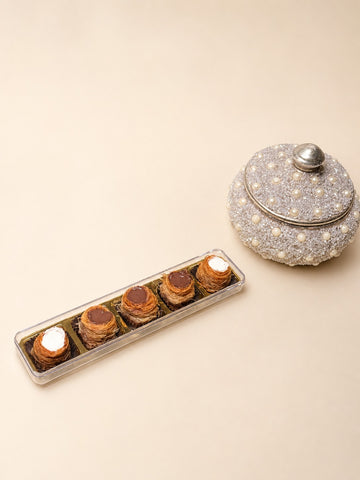 Premium Kunafa Nest | Nutella Hazelnut , Vanilla