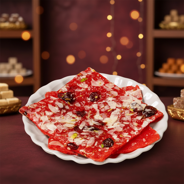 Cranberry Ice Halwa
