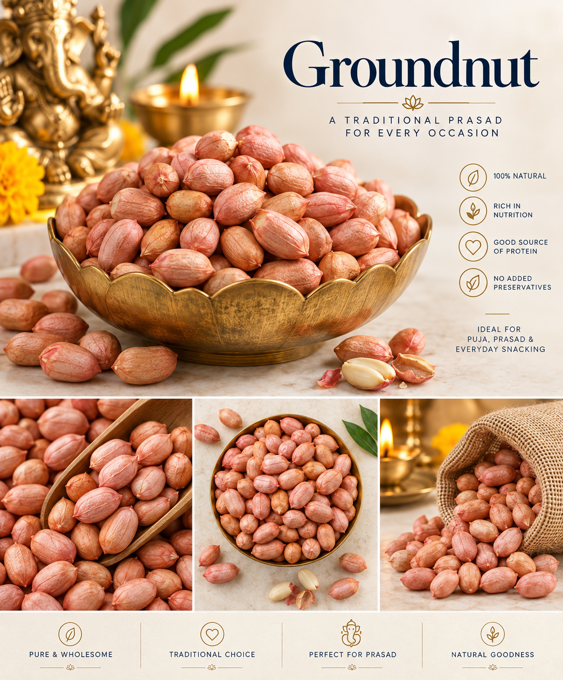 Ganpati Prasad – Shengdana (Groundnut / Peanuts)