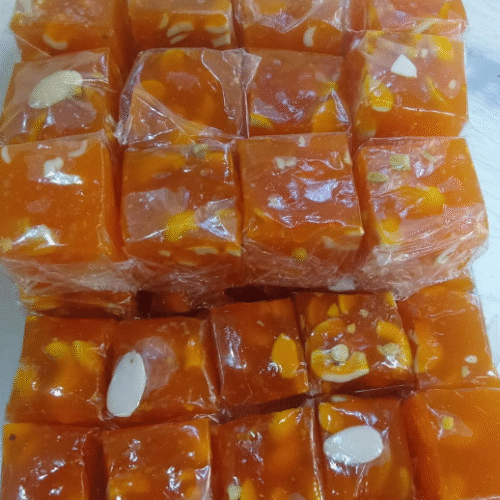Orange Badami Halwa