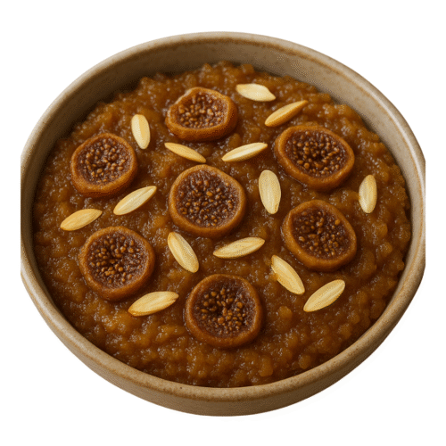 Anjeer Badami Halwa