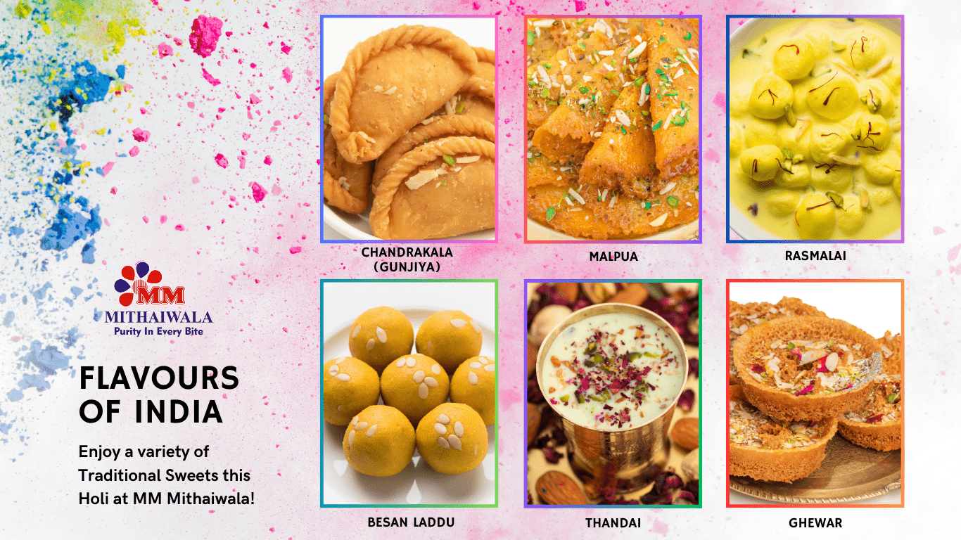 Ring in the Festivities with Authentic Flavors: Enjoy a Variety of Traditional Sweets This Holi at MM Mithaiwala